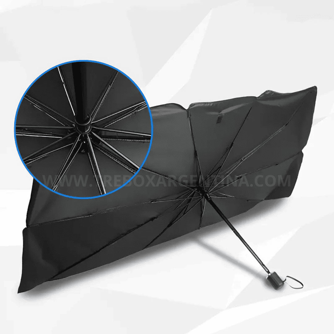 PROMO  2x1 🔥| SolGuard Parasol Plegable: Protege tu coche del calor intenso y los rayos UV☀️
