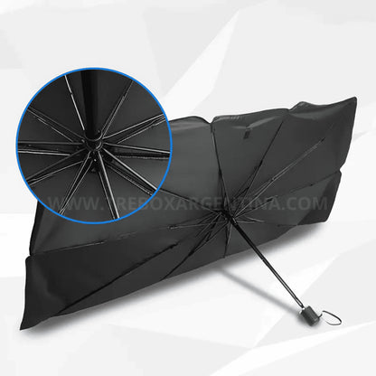 PROMO  2x1 🔥| SolGuard Parasol Plegable: Protege tu coche del calor intenso y los rayos UV☀️