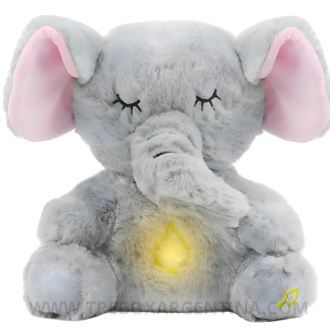50% BLACKWEEK🎁 | DreamElf™ Elefante Luminoso: Respiración Real, Calma Profunda y Compañía en tus sueños (Para peques y adultos)