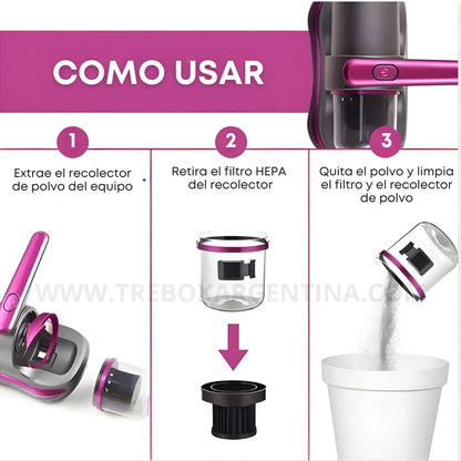 50% BLACKWEEK 🎁 | ClearHome Aspiradora Portátil Antiácaros : Tu hogar libre de ácaros, polvo y alergias.