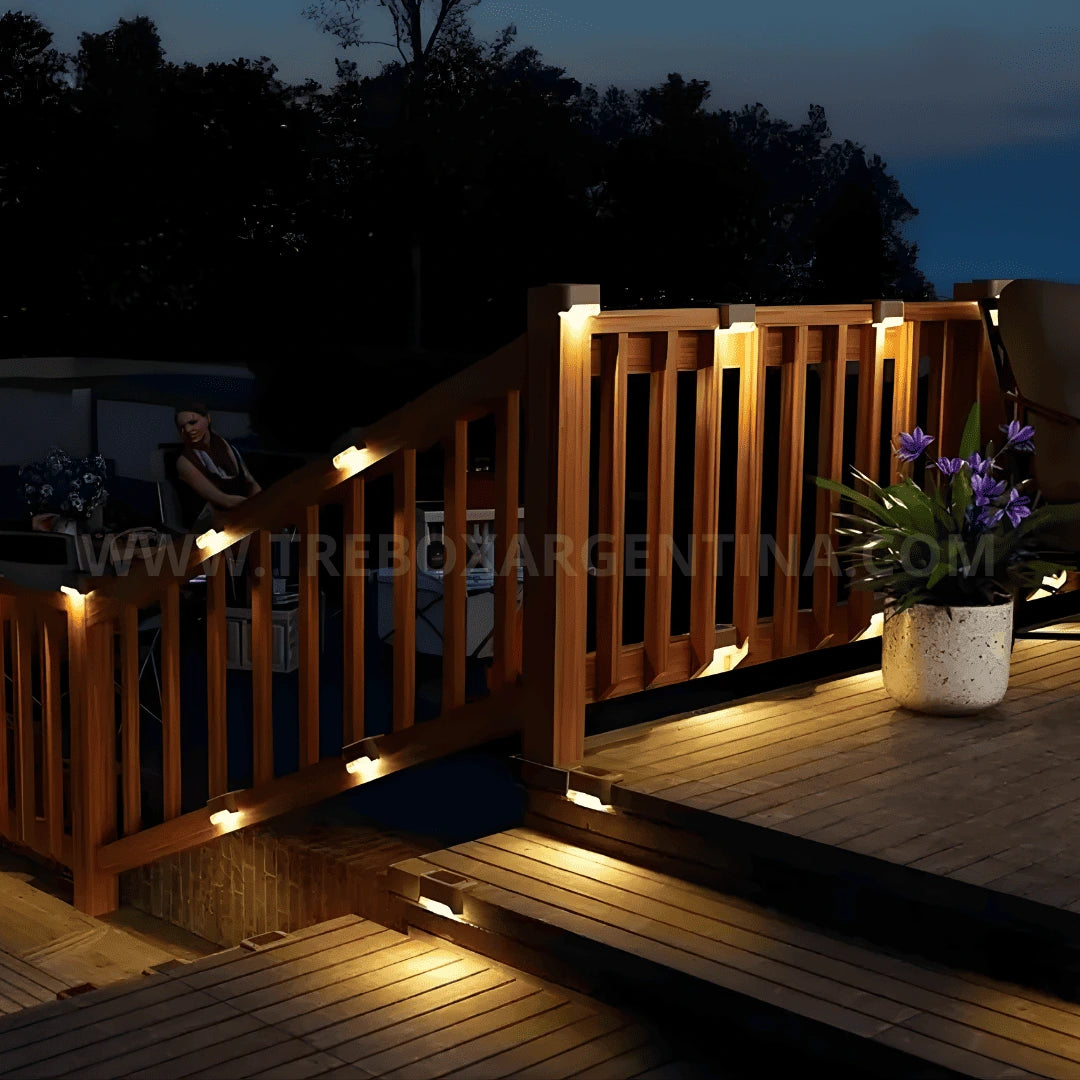 PACK X8🎁 | SunShine Luces LED Solares: Iluminá y decorá tus exteriores con estilo, sin cables y sin pagar en energía