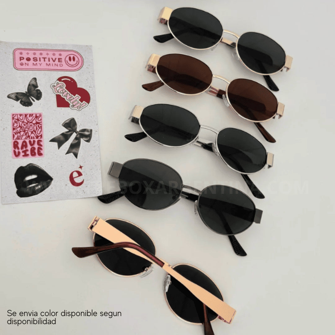 Combo 2X1 | Gafas Monaco + Gafas Sasha + 2 Estuches de Regalo: Tendencia  Old Money para este Verano