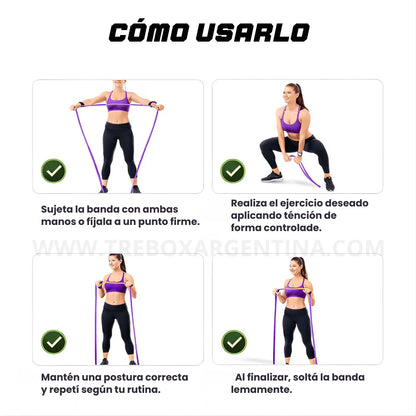 OFERTA LIMITADA🔥  | FullCore™ Banda de Entrenamiento Full Body: ReducÍ el abdomen y quemá grasa sin gimnasio en solo 15 minutos
