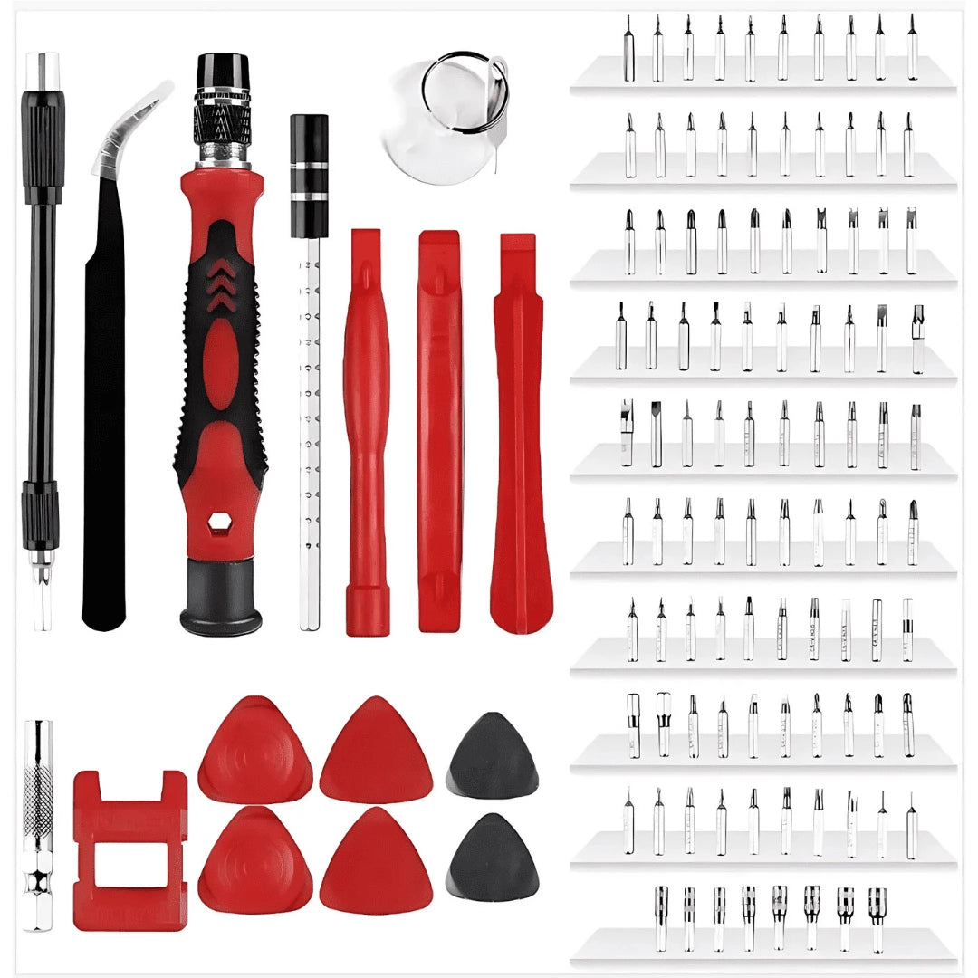 ToolBox™ | Set destornilladores Magnéticos para Arreglos de Precisión 115 En 1