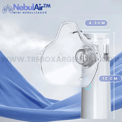 NebulAir™ Nebulizador Portátil para Toda la Familia |  Alivio Inmediato para la Respiración