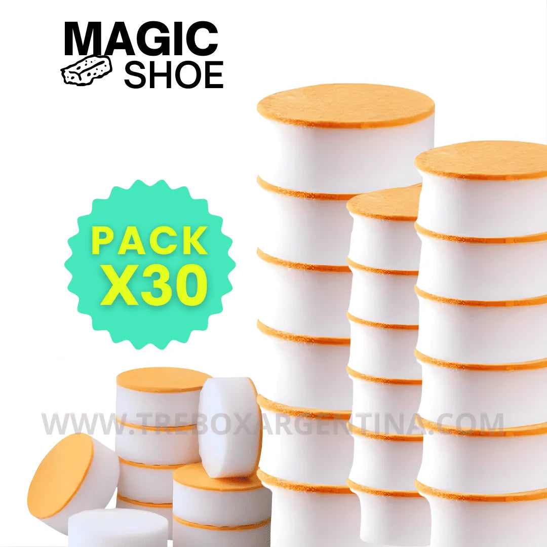 PACK X30 🎁🎄 | Esponja Mágica para Calzado MagicShoe: Dejá tus zapatos como nuevos en segundos