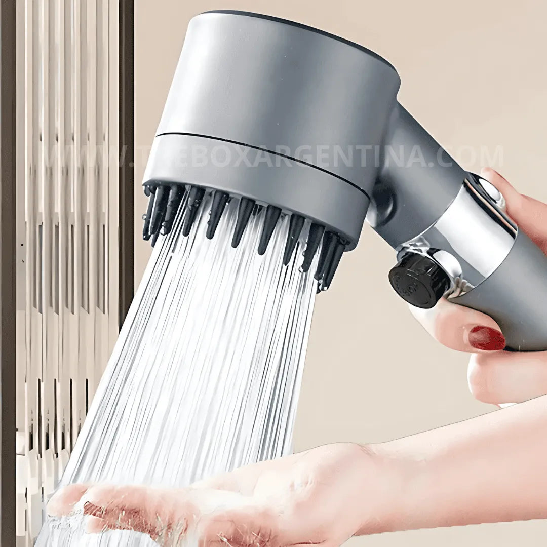 Promo Lanzamiento 2X1 🔥 | AquaSpa: Cabezal de ducha 🚿 - Un spa en tu ducha todos los días (3 Modos de presión + Masajeador)