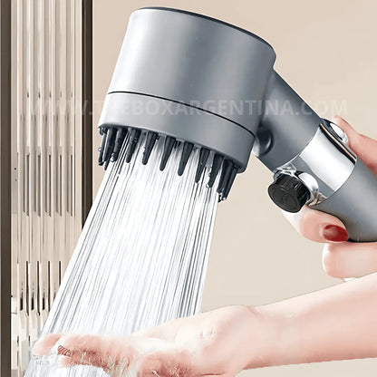 Promo Lanzamiento 2X1 🔥 | AquaSpa: Cabezal de ducha 🚿 - Un spa en tu ducha todos los días (3 Modos de presión + Masajeador)