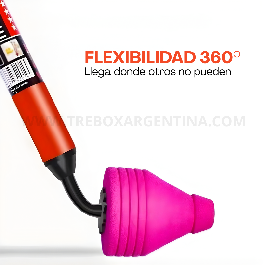 40% OFF | DrenaFlex Bomba destapa cañerías:Tu aliado para mantener tu baño libres de obstrucciones