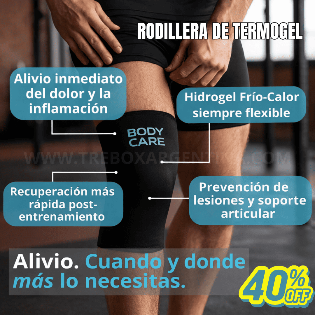PROMO 40% OFF 🎁 | Rodillera BodyCare para Frío y Calor: Alivio inmediato para tus articulaciones