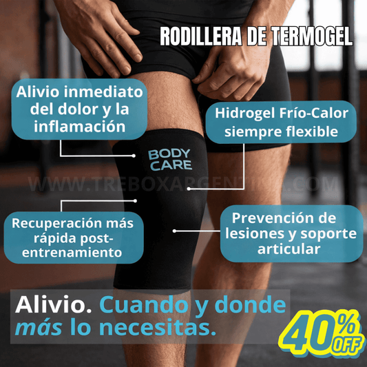 PROMO 40% OFF 🎁 | Rodillera BodyCare para Frío y Calor: Alivio inmediato para tus articulaciones