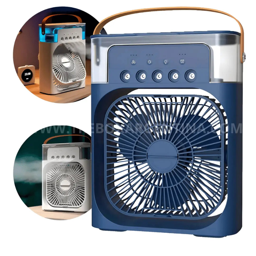 ☀️ OFERTA VERANO | CoolBreeze Mini Ventilador Portátil: Aire frío donde quieras ¡Que el verano no te derrita!❄️