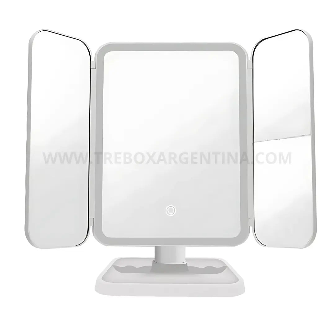 50% OFF | Glowie Mirror Espejo de Maquillaje LED: Maquillate sin problemas con la iluminación perfecta