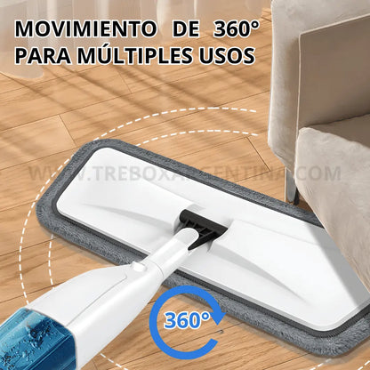 40% OFF 🎁 MopSpray 2 EN 1 Trapeador + Rociador: Limpiá en una pasada, olvidate del trapo y el balde.
