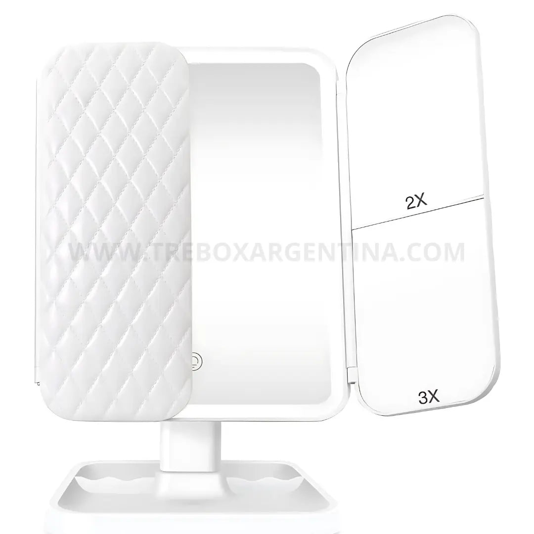 50% OFF | Glowie Mirror Espejo de Maquillaje LED: Maquillate sin problemas con la iluminación perfecta