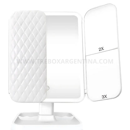 50% OFF | Glowie Mirror Espejo de Maquillaje LED: Maquillate sin problemas con la iluminación perfecta