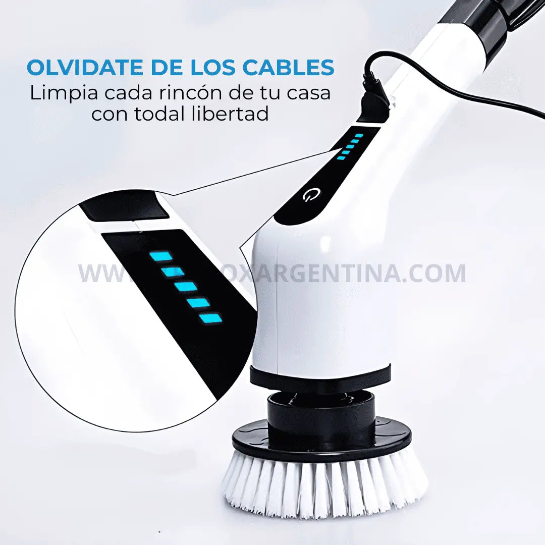 [50% OFF🎁] | SpeedClean Cepillo de Limpieza Eléctrico Recargable 8 en 1: Tu casa impecable en minutos y sin esfuerzo.
