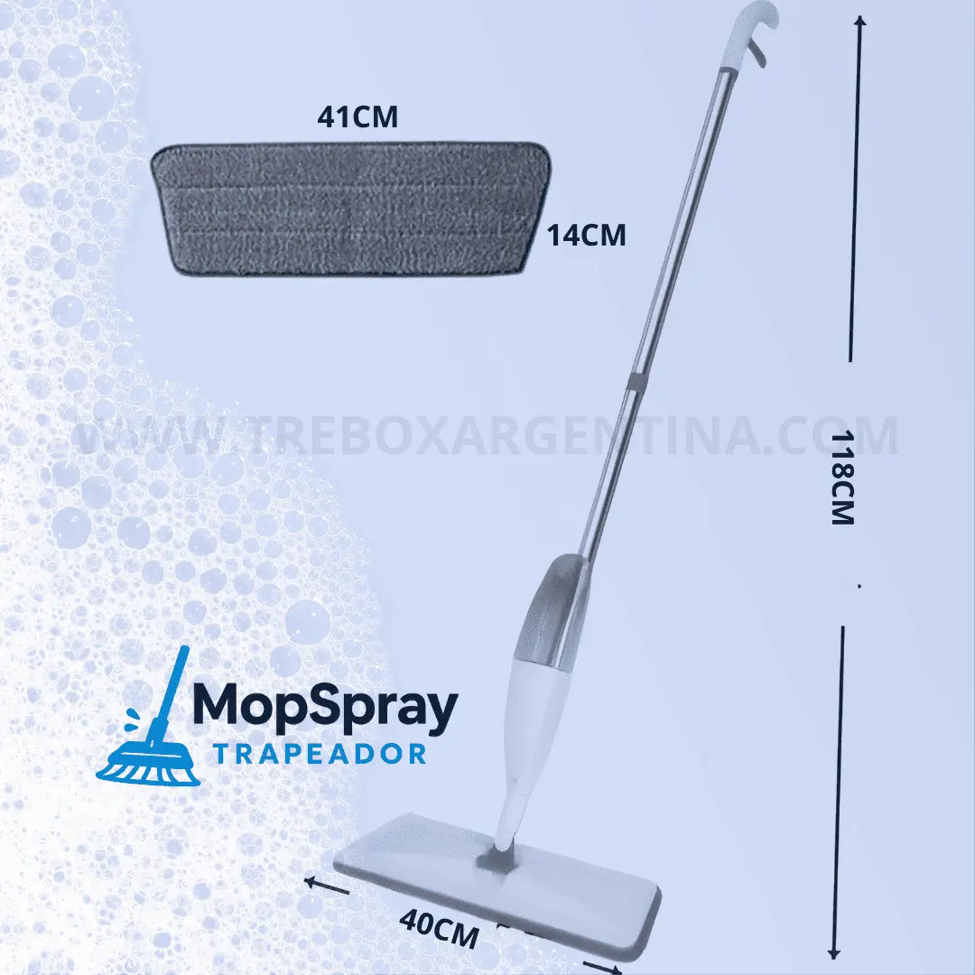 40% OFF 🎁 MopSpray 2 EN 1 Trapeador + Rociador: Limpiá en una pasada, olvidate del trapo y el balde.