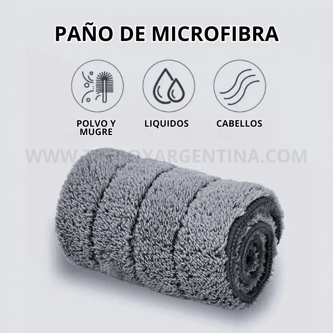 40% OFF 🎁 MopSpray 2 EN 1 Trapeador + Rociador: Limpiá en una pasada, olvidate del trapo y el balde.