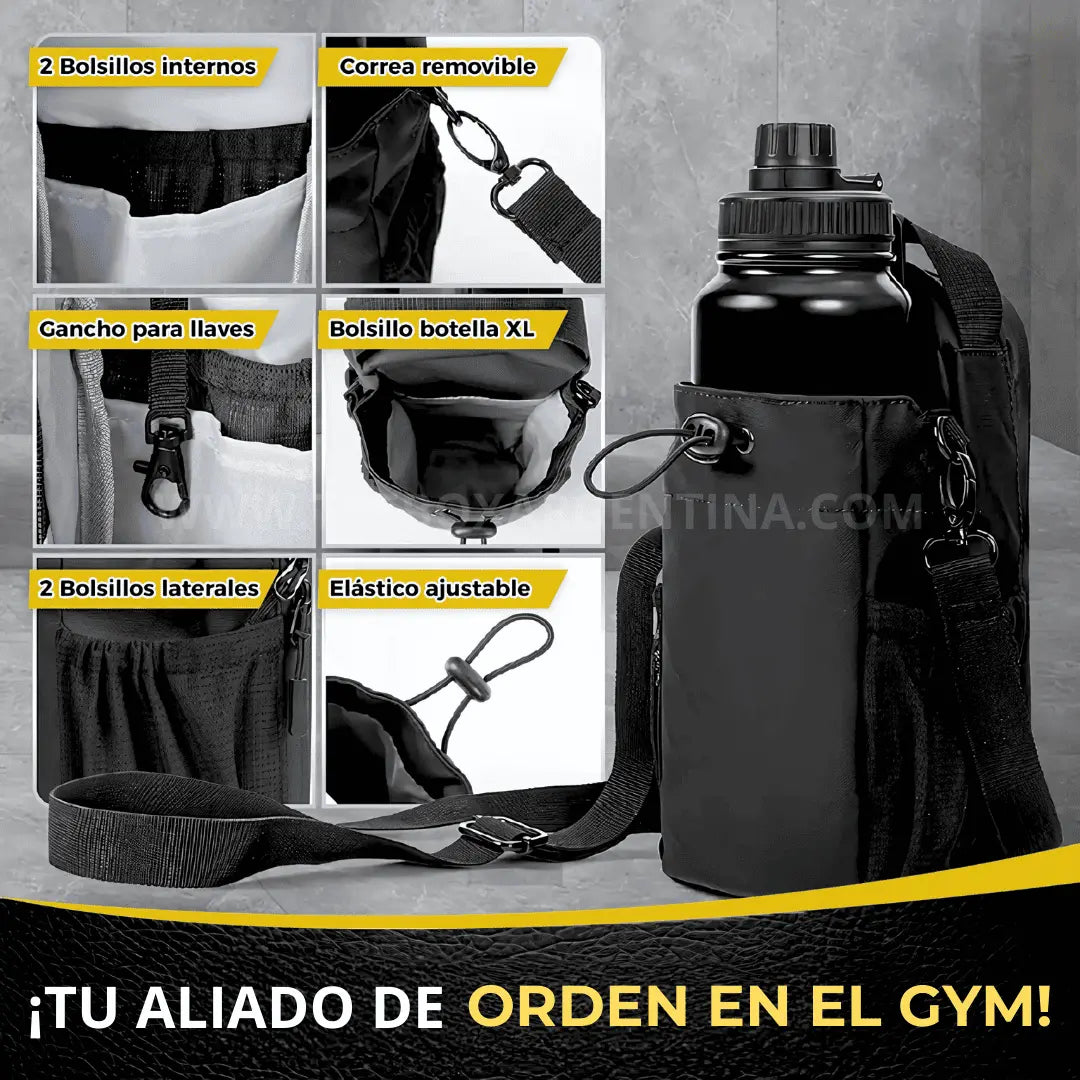 Dúo Pack (PrecioEspecialx2)🎁 | Bolso Magnético para gym HoldBag: Todo en su lugar y vos a romperla 🔥