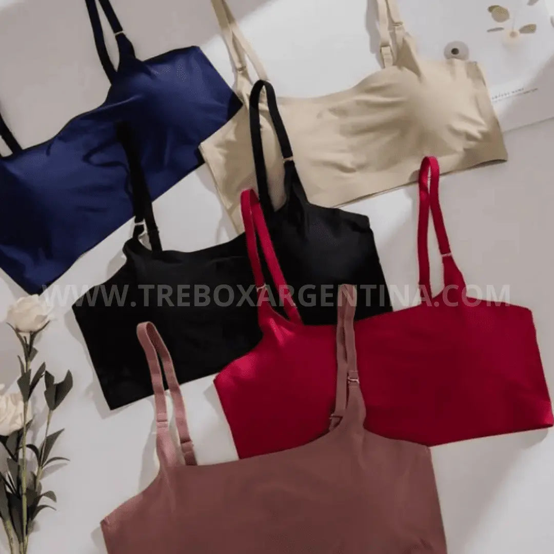 ESPECIAL PACK X3🎁 |  SoftBra™: Corpiño Segunda piel con taza interna, broche y efecto invisible