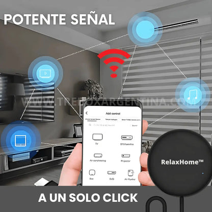 ¡40% OFF! 🎉 - Control Remoto Universal: RelaxHome™  –  ¡Tené el control absoluto de tu casa desde tu celular!
