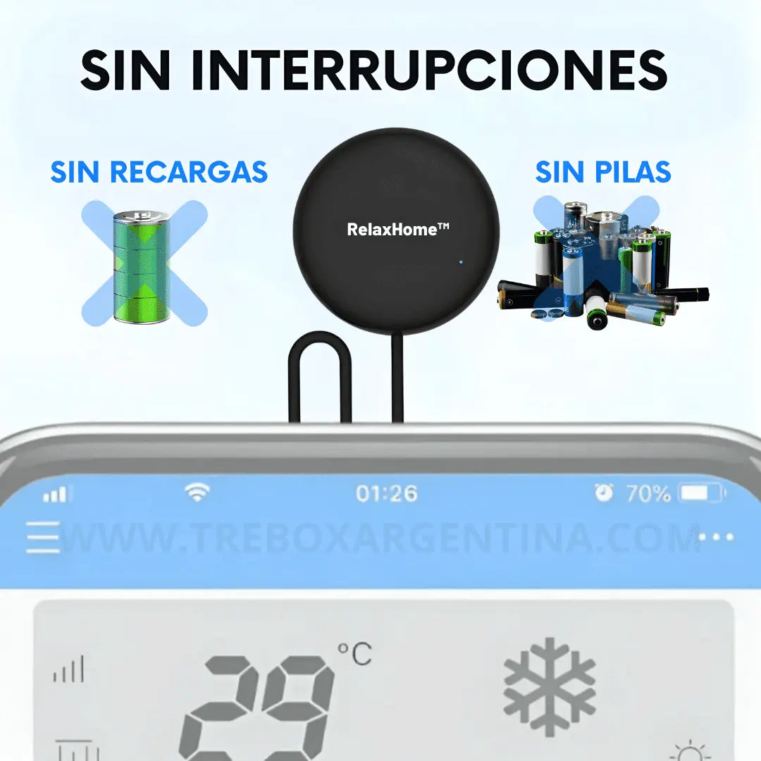 ¡40% OFF! 🎉 - Control Remoto Universal: RelaxHome™  –  ¡Tené el control absoluto de tu casa desde tu celular!