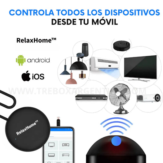 ¡40% OFF! 🎉 - Control Remoto Universal: RelaxHome™  –  ¡Tené el control absoluto de tu casa desde tu celular!