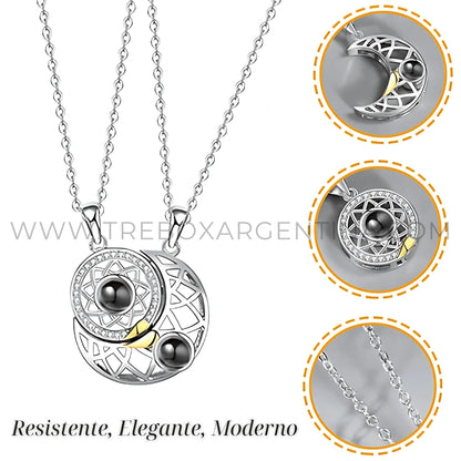 Collar Eterno® | Un "Te Amo" en 100 idiomas (2 en 1)