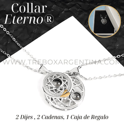 Collar Eterno® | Un "Te Amo" en 100 idiomas (2 en 1)