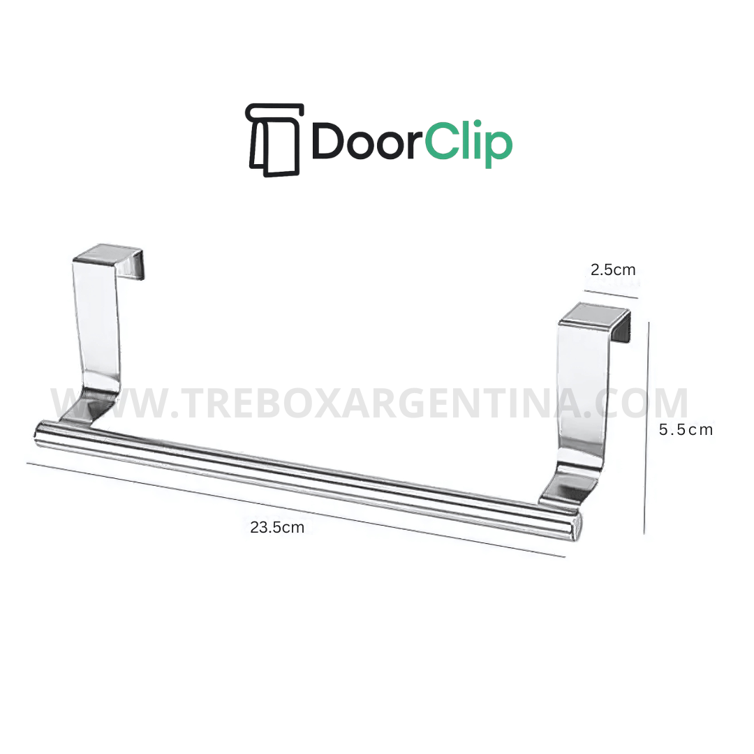 COMBO 2X1 🎁 | DoorClip Colgador de trapos para Cocina: Más orden en tu cocina sin agujerear tus muebles