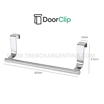 COMBO 2X1 🎁 | DoorClip Colgador de trapos para Cocina: Más orden en tu cocina sin agujerear tus muebles