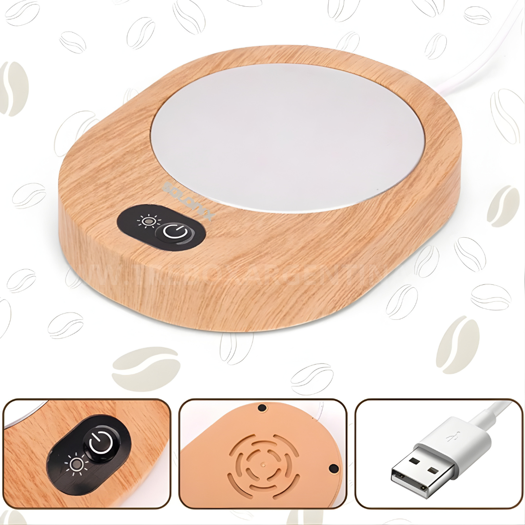 50% OFF🎁 | HotCup Calentador de Bebidas Portatil: Tu bebida a la temperatura ideal, de principio a fin!