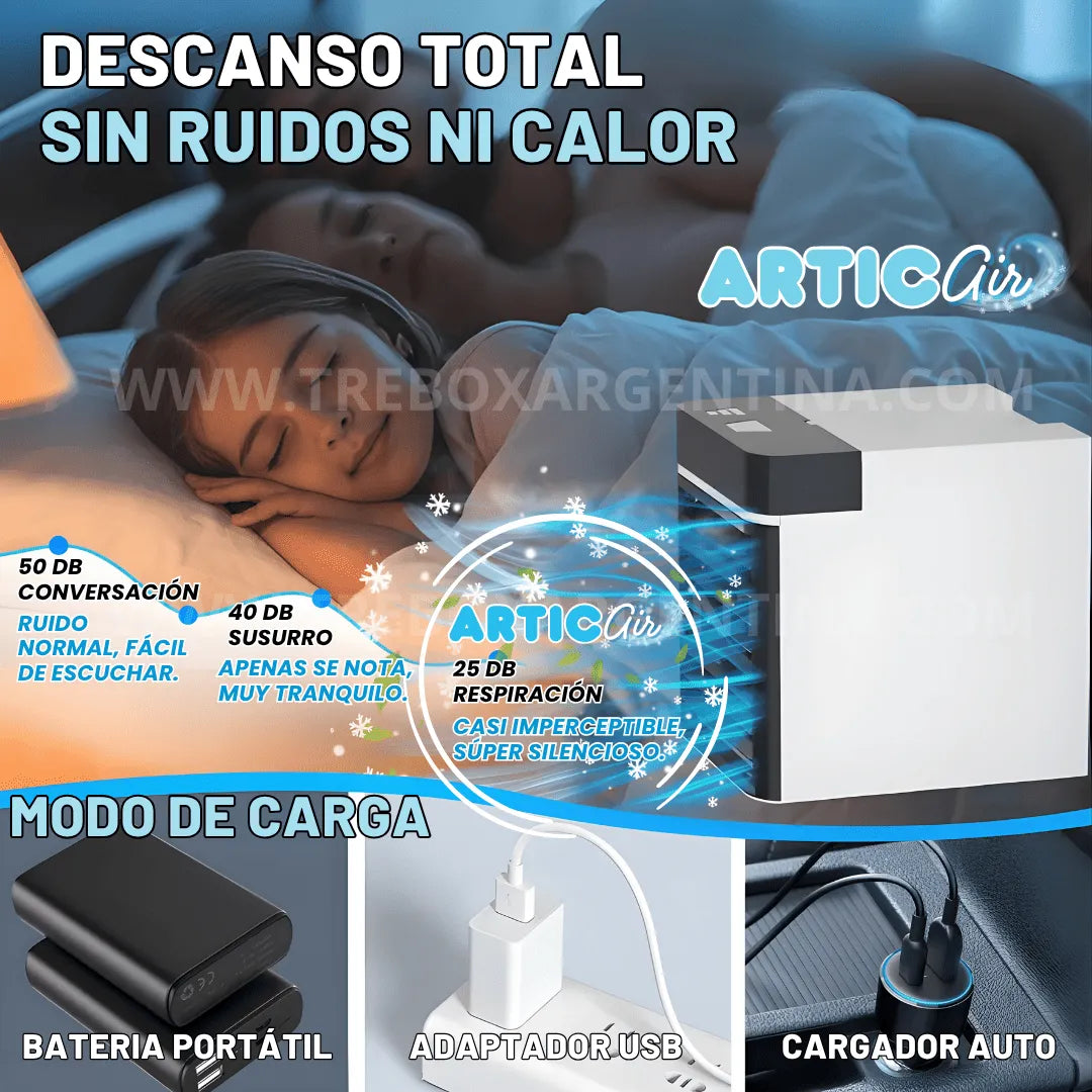 OFERTA VERANO 🎁 | ArticAir Mini Aire Portátil: Aire frío donde quieras ¡Que el verano no te derrita!❄️