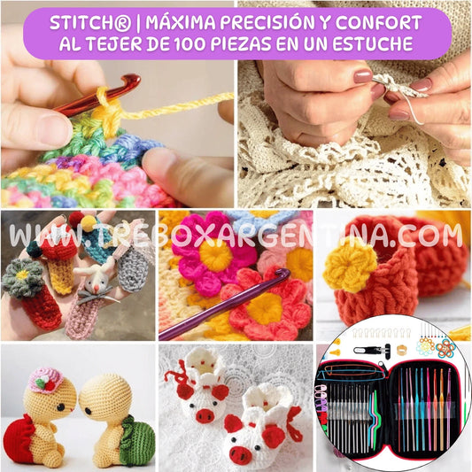 Stitch® | Máxima precisión y confort al tejer
