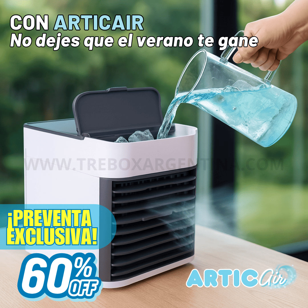 OFERTA VERANO 🎁 | ArticAir Mini Aire Portátil: Aire frío donde quieras ¡Que el verano no te derrita!❄️