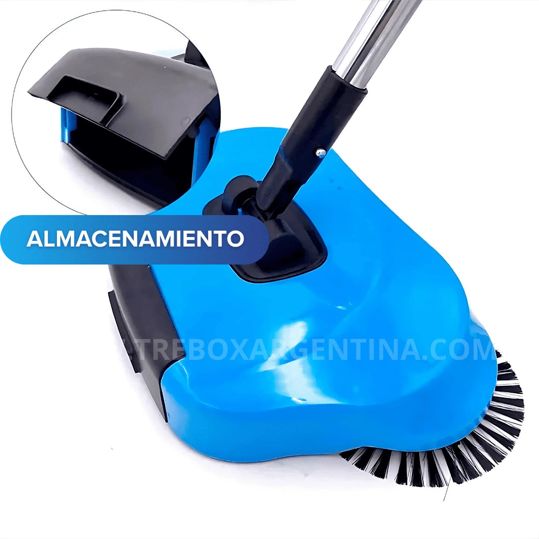 40% OFF 🎁 HomeMaster: Escoba Semiautomática 3 EN 1 | En dos patadas barrés y tu casa queda impecable.