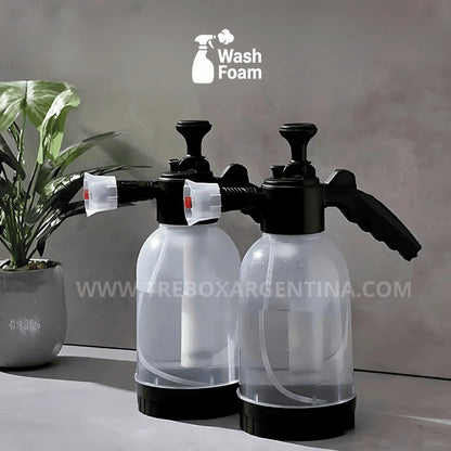 COMBO 2X1 🎁 WashFoam Pulverizador de Espuma: La suciedad más dura se va en segundos