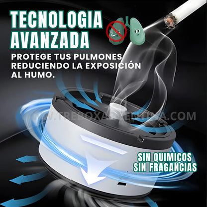 25% NAVIDAD SALE🎁 | SmokeAir™ Cenicero Purificador: Protegé los pulmones de los tuyos del humo del cigarrillo y vapeo