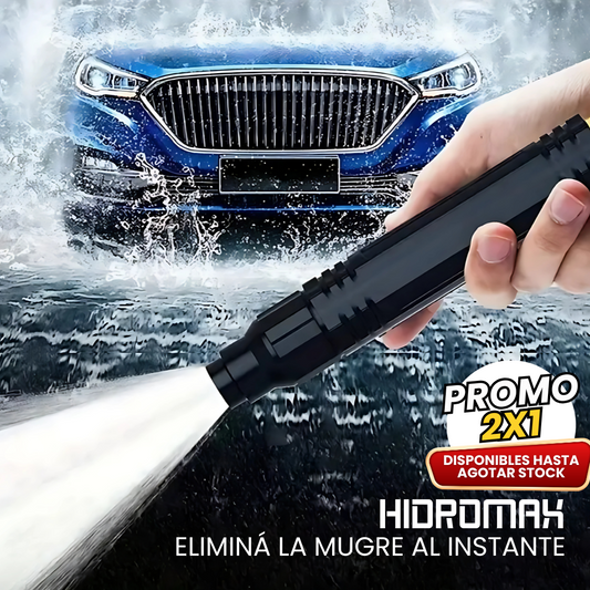 HIDROMAX Boquilla UNIVERSAL para Manguera | Eliminá la mugre al instante con agua a presión - 2x1 ¡Llevate 2 y Paga 1 + Envío GRATIS!
