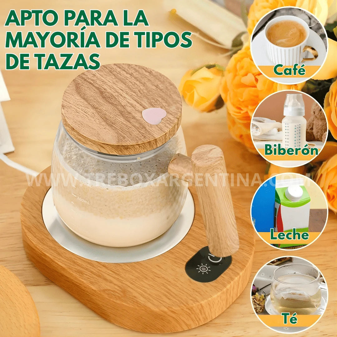 50% OFF🎁 | HotCup Calentador de Bebidas Portatil: Tu bebida a la temperatura ideal, de principio a fin!