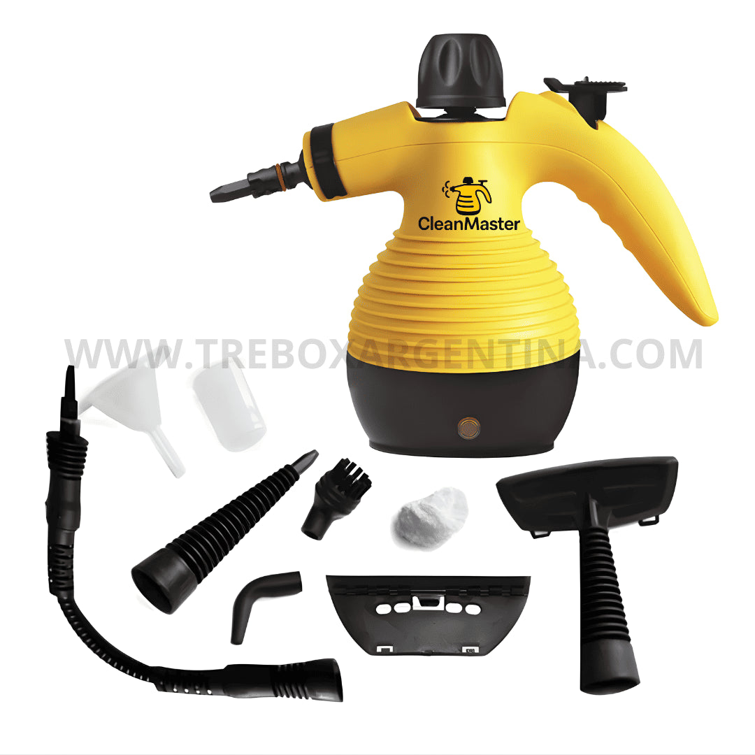 50% OFF🎁 | CleanMaster Limpiadora a vapor Multiuso: Elimina grasa y desinfecta en segundos