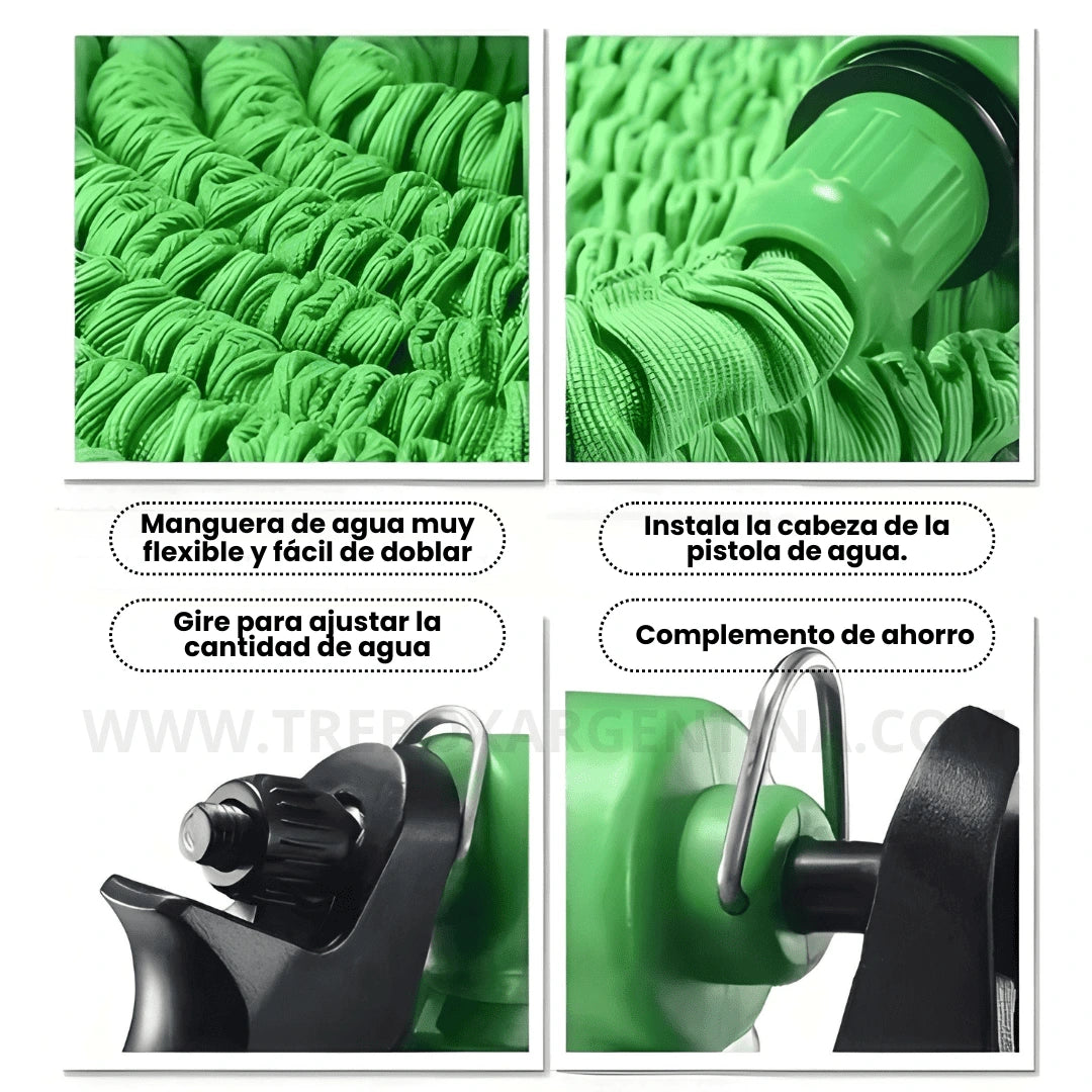 40% OFF 🎁 | HydroSmart Manguera mágica expandible : Potencia profesional y largo expansible para llegar a todos lados.
