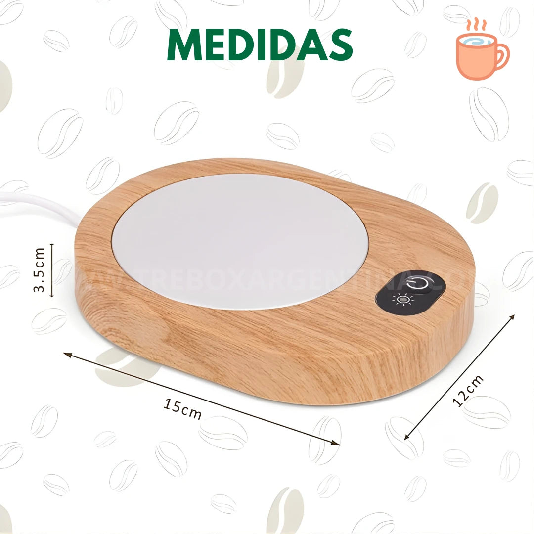 50% OFF🎁 | HotCup Calentador de Bebidas Portatil: Tu bebida a la temperatura ideal, de principio a fin!