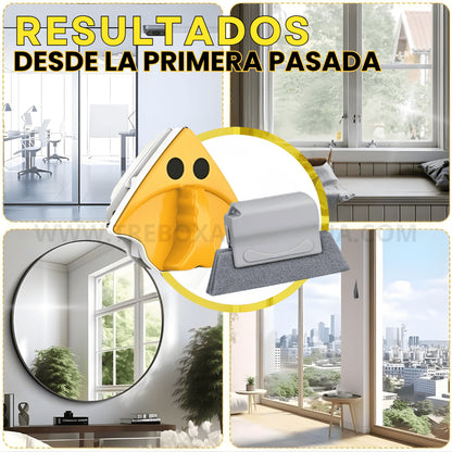 40% OFF🎁 | Combo BrillaDuo: Ventanas relucientes sin escaleras y sin accidentes