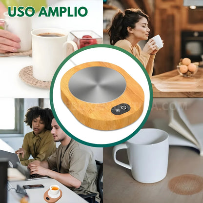 50% OFF🎁 | HotCup Calentador de Bebidas Portatil: Tu bebida a la temperatura ideal, de principio a fin!